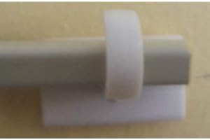 HOLLAND PLASTICS ORIGINAL BRAND Self Adhesive Hooks -CH51- Ideal For Slat or RV/Caravan Type Blind/Door Curtain/Strip Blind