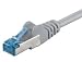 Produktbild M-CAB 3552 2 m Cat6 a S/FTP (STP) grau Netzwerk-Kabel – Netzwerk-Kabel (2 m, CAT6 A, S/FTP (STP), RJ-45, RJ-45, grau)