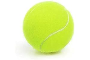 HIESSGOZY 1 balle de tennis professionnelle en caoutchouc haute résilience pour la pratique scolaire, exercices, compétition