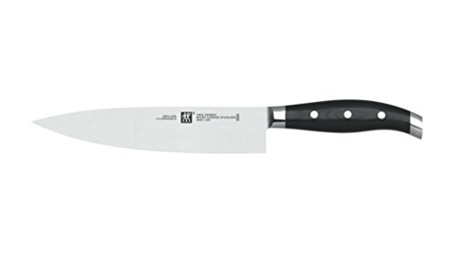 Zwilling Twin Cermax Kochmesser, 200 mm (Pulverstahl, Micarta, genietet) schwarz