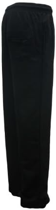 Men's Super Soft Fleece Lined Open Bottom Jogging Trousers Size S-5XL