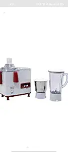 T-Series 500-watt Juicer Mixer Grinder with 2 Jars Suprimo 500 Juicer Mixer Grinder (Red, White)