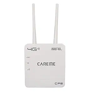 CareME CPE AF-790 Wireless 4G LTE, Wi-Fi 4G Ultra Speed, IMEI Based,Secure Network,Plug and Play, Parental Controls, Guest Network, with Nano SIM Card Slot, WiFi Router 150 Mbps 4G Router