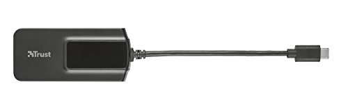Trust 21319 Oila USB Typ C auf Standard USB 3.1 Gen 1 Hub mit 4 Ports (Typ A) schwarz - 3