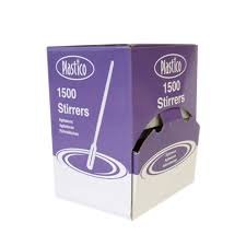 PLASTICO Agitateurs à café Boite distributrice de 1500