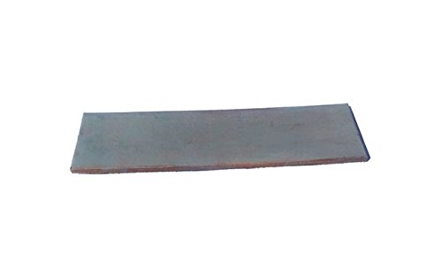 Lederabziehriemen GRAU, 20cm x 5cm, behandelt mit SIC-Polierpaste