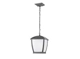 Incluida: No Faro Barcelona Wilma 75002 - Colgante, 100W, aluminio inyectado y policarbonato translucido, color gris