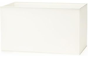 ‎ORION LIGHTSTYLE ORION LIGHTSTYLE Lampenschirm Stoff, (40 x 22 x 24 cm), für Fassung E27 eckig, Ersatzschirm für Stehlampe, Tischlampe, rechteckig, Creme, Creme-weiß