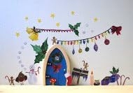 The Irish Fairy Door - Fariy Door Decal Pack Christmas Decorations by Irish Fairy Door