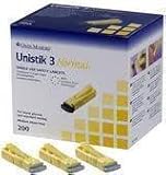 Unistik 3 Normal (Pack of 100 Lancets)