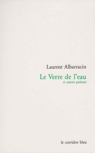 Download Le Verre de l'eau et autres poèmes Download Le Verre de l'eau et autres poèmes