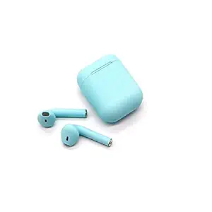 INVICTO Inpods TWS True Wireless in-Ear Bluetooth Earbuds (Sky Blue)
