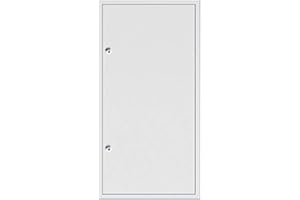 Upmann Softline Trappe d'accès Profil Z de Primus mural Blanc 600 x 1000 mm carré, 1 pièce, 22167