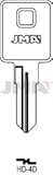 Jma hd-4d HD-4D JMA HARLEY DAVIDSON - Llave en blanco