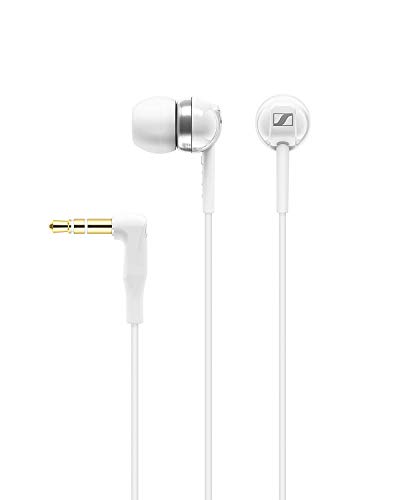 Laidinės ausinės telefonams Sennheiser CX 1.00 In-Ear Kopfhörer, weiß kaina