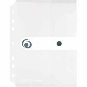 Preisvergleich Produktbild 6 x Herlitz Dokumententasche A5 PP zum Abheften transparent to go
