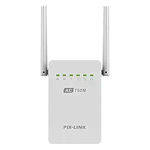 Generic AC02 Dual Band 2.4GHz/5GHz 750M s WiFi Repeater Extender Wireless Routers with UK Plug