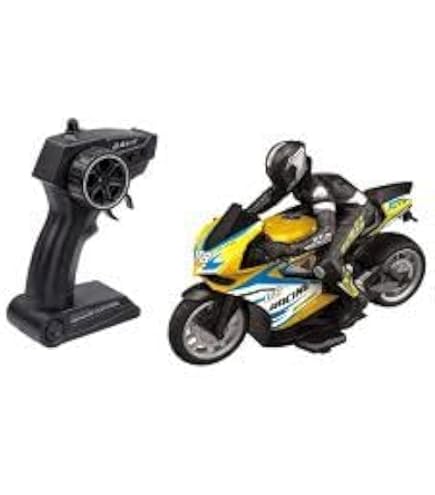 Carson 500404280 RC Devil Bike 100% RTR Green - Remote Controlled Motorcycle, 50 Minutes Driving Time, RC Bike, Gift for Kids Carson 500404280 RC Devil Bike 100% RTR Green - Remote Controlled Motorcycle, 50 Minutes Driving Time, RC Bike, Gift for Kids