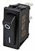 Produktbild ROCKER SWITCH, 20A, BLK 1/0, SP, OFF-ON SX81111811210000 By MOLVENO