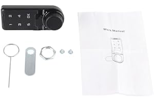 GAROSA Electronic Cabinet Lock, Digital Touch Keypad Access Control System, ABS Security Lock with Password Entry, Battery-Powered for Spa, School, Gym, Home