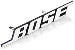 MLIENSIO 4PCS Speaker Metal Sticker Emblem Sticker Audio 3D Pin de style Décalque for Bose 3 5 6 323 626 RX8 MX3 MX5 CX5 Atenza Axela Caractéristiques de voiture