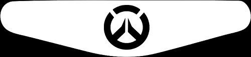 Preisvergleich Produktbild Play Station PS4 Lightbar Sticker Aufkleber Overwatch (weiß)