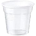 Palucart 1000 Bicchierini Caffe Plastica Bicchiere di Colore Trasparente 80cc bicchieri Bar macchinetta del caffè