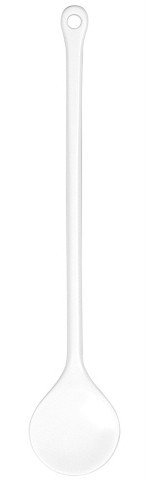 Kochlöffel Rundlöffel 31 cm weiss Kunststoff "PBT"