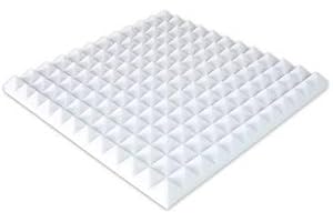 LENACUSTICA Pannelli Fonoassorbenti Piramidali 100x100x5. Controllo acustico, elimina eco e riverbero. Non spediti sottovuoto