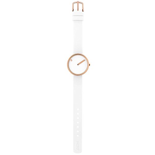 Rosendahl Unisex Analog Quarz Uhr mit Kautschuk Armband 1010398310