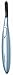 Panasonic EH2351AC Heated Eyelash Curler, Blue