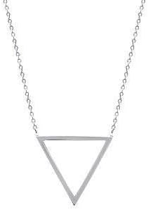 Coque de nacre Stainless Steel Necklace Chain Pendant + Triangl