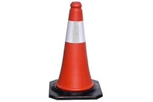 (SÓLO PENINSULA) Ferretelix® Cono de Señalización Tráfico 50 cm