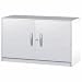 Produktbild Kerkmann Flügeltürenschrank tec-art 2 OH HxBxT 82x100x42cm lichtgrau