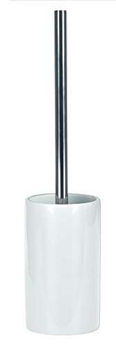 Kleine Wolke 5084114856 WC-Bürstenhalter Pur Shiny, Bad-Accessoires, schneeweiß