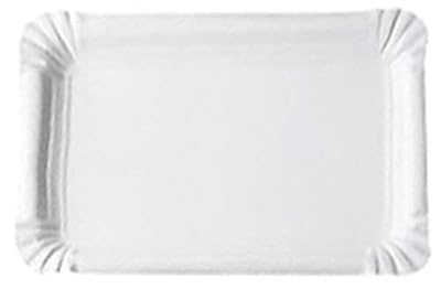 Dart 5 plateaux blancs en carton