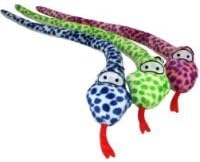 30" LONG SQUEAKING SNAKE DOG TOY