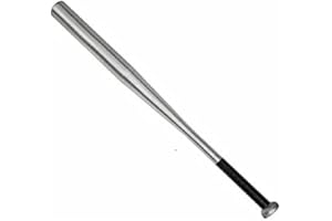 ‎DIANSA Baseballschläger aus Holz oder Aluminium in 9 Längen Silber Alloy Bat Softball