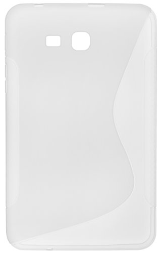 mumbi S-TPU Schutzhülle Samsung Galaxy Tab 3 7.0 Lite T110 T111 (7 Zoll) Hülle transparent weiss - 6