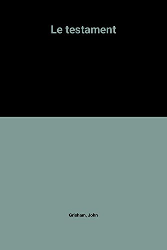 couverture de : Le testament