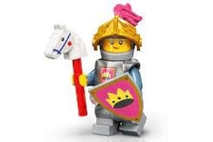 FCP Lego 71034 Minifigures Serie 23, Beutelset in limitierter Auflage 2022, Kollektion mit 1 von 12 Wählen Sie Ihren Charakter (Ritter Schloss), Grün, Gelb
