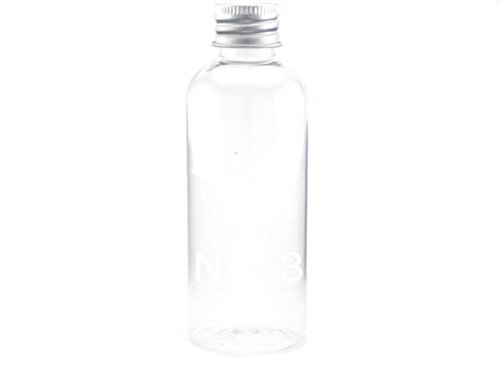 Reiseflaschen, Packungen mit 10 x 100 ml, transparente Kunststoff-Flaschen + 2 Taschen inklusive
