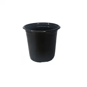 Grovalue Plastic Flexi Pot for Nursery Garden 5 Inch[Pack of 25]