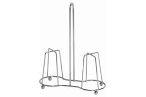 ARTEX SPA PORTABICCHIERI INOX DA TAVOLA 2 POSTI