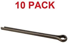 Split Pins, Cotter Pins A4 316 Stainless Steel Din 94 1.6mm, 2mm, 2.5mm, 3.2mm, 4mm, 5mm (10 Pack of 2mm x 20mm)