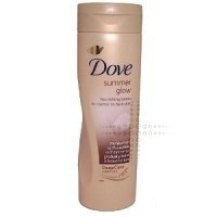 THREE PACKS of Dove Summer Glow Body Medium To Dark Skin Lotion