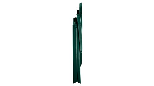 BEST Gartenmöbelset Kansas, 13-tgl., 6 Klappsessel, Tisch 145×95 cm, Kunststoff, grün grün - 6
