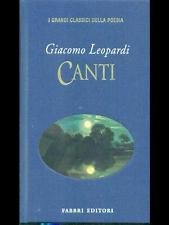 CANTI (BRIOSCHI) 1997 CANTI (BRIOSCHI) 1997