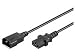 Produktbild MicroConnect pe040650 – Kabel (männlich/weiblich, C13 coupler, C14 coupler, Recht, Recht, Schwarz)