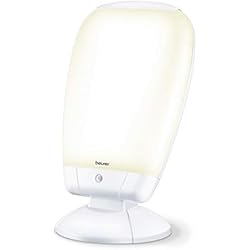 Beurer TL 80 Lampe de Luminothérapie - 10.000 Lux - Combattez le Blues Hivernal - Simulation de la Lumière du Jour - Angle d'Inclinaison Réglable en Continu - CE Médical